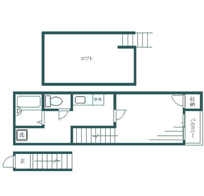 東京理科大学 アパート 1K