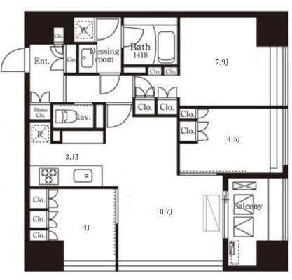 東京理科大学 マンション 3LDK