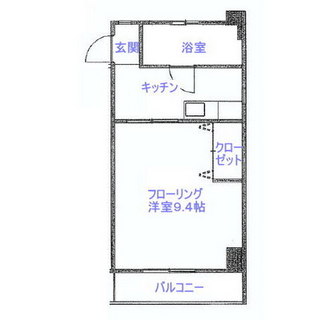 東京都新宿区早稲田鶴巻町 賃貸マンション 1K