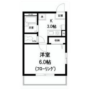 東京都新宿区弁天町 賃貸マンション 1K