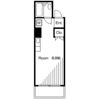 東京都新宿区榎町 賃貸マンション 1R