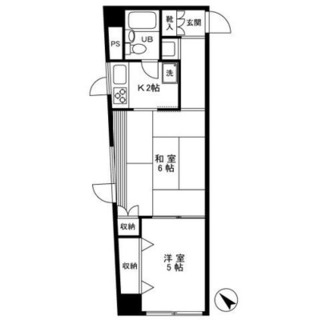 東京都新宿区箪笥町 賃貸マンション 2K