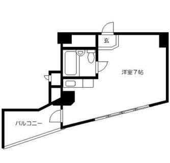 東京都千代田区飯田橋４丁目 賃貸マンション 1R