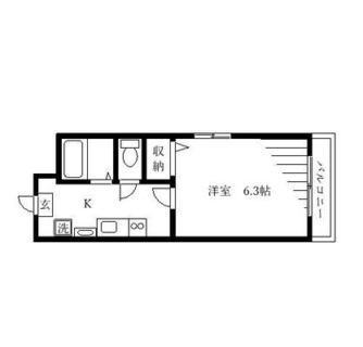 東京都新宿区箪笥町 賃貸マンション 1K